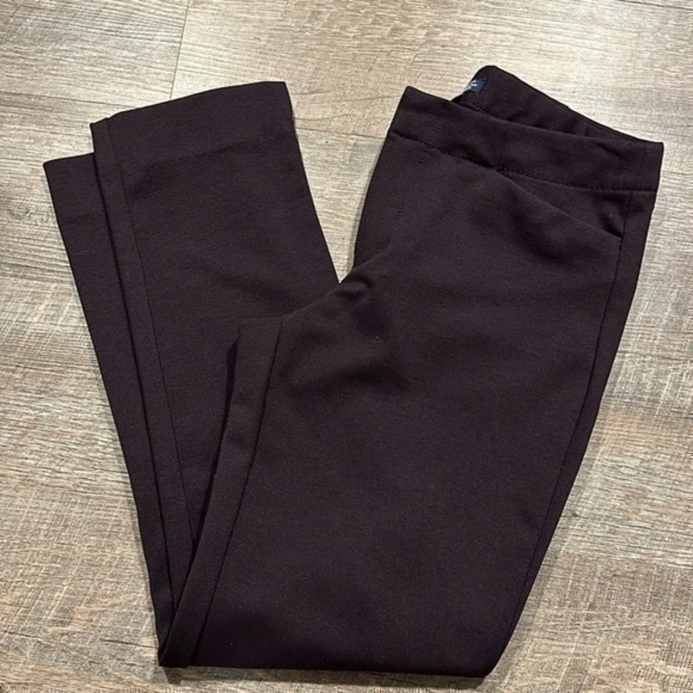 Gap slim city point plum, purple trouser pants size 2